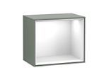Villeroy und Boch Finion Regalmodul G590GFGM 41,8x35,6cm, Ladestation, Emotion, Regal Glossy White, Olive Matt Lacquer