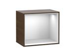 Villeroy und Boch Finion Regalmodul F580MTGN 41,8x35,6x27cm, Regal White Matt, Walnut veneer