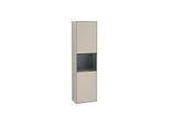 Villeroy und Boch Finion Hochschrank G470HGHH 41,8x151,6cm, rechts, Emotion, Regal Midnight Blue Matt Lacquer, Sand Matt Lacquer