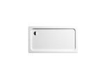 Kaldewei Duschplan xxl Duschwanne 432535043001 75x140x6,5cm, mit Träger, Vollantislip Perl-Effekt, weiß