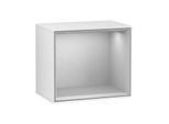Villeroy und Boch Finion Regalmodul G580GJGF 41,8x35,6x27cm, Emotion, Regal Light Grey, Glossy white lacquer