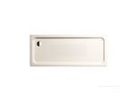 Kaldewei Duschplan xxl Duschwanne 432430003231 70x170x6,5cm, Antislip Perl-Effekt, pergamon
