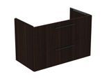 Ideal Standard i.life B Möbelwaschtischunterschrank T5585NW 2 Auszüge Siphon rechts, 1000x505x630 mm, Coffee Oak