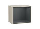 Villeroy und Boch Finion Regalmodul F580HGHH 41,8x35,6x27cm, Regal Midnight Blue, Sand Matt Lacquer