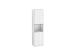 Villeroy und Boch Finion Hochschrank F470GJGF 41,8x151,6x27cm, rechts, Regal Grey Matt Lacquer, Glossy white lacquer