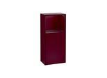 Villeroy und Boch Finion Seitenschrank G530HBHB 41,8cm, rechts, Ladestation, Emotion, Regal Peony Matt Lacquer, Peony Matt