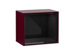 Villeroy und Boch Finion Regalmodul F580PHHB 41,8x35,6x27cm, Regal Glossy Black, Peony Matt