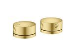 hansgrohe AXOR One 2-Loch Wannenrandarmatur 48470950 mit Thermostat, brushed brass