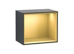 Villeroy und Boch Finion Regalmodul G590HFHG 41,8x35,6cm, Ladestation, Emotion, Regal Gold Matt, Midnight Blue Matt Lacquer
