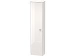 Duravit Brioso Hochschrank BR1320L1022 42x24x177cm, Tür links, chrom/weiß Hochglanz
