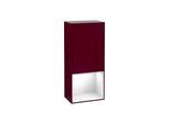 Villeroy und Boch Finion Seitenschrank G550GFHB 41,8cm, rechts, Emotion, Regal unten Glossy White, Peony Matt
