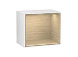 Villeroy und Boch Finion Regalmodul G590PCGF 41,8x35,6cm, Ladestation, Emotion, Regal Oak Veneer, Glossy white lacquer