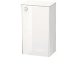 Duravit Brioso Halbhochschrank Individual 61-91cm BR1340R1022, Weiß Hochgl., Tür rechts, Griff Chrom