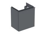 Geberit iCon Handwaschbecken-Unterschrank 502301JK1 37x41,5x27,9cm, 1 Tür, Anschlag links, Korpus/Front/Griff lava matt