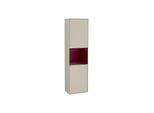 Villeroy und Boch Finion Hochschrank G460HBHH 41,8x151,6cm, links, Emotion, Regal Peony Matt Lacquer, Sand Matt Lacquer