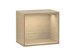 Villeroy und Boch Finion Regalmodul F580PCPC 41,8x35,6x27cm, Regal Oak Veneer, Oak Veneer