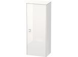 Duravit Brioso Halbhochschrank Individual 91-133cm BR1341R1022, Weiß Hochgl., Tür rechts, Griff Chrom
