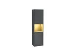 Villeroy und Boch Finion Hochschrank G470HFHG 41,8x151,6cm, rechts, Emotion, Regal Gold Matt Lacquer, Midnight Blue Matt Lacquer