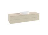 Villeroy & Boch Antao Waschtischunterschrank 1600x360x500mm L25113HJ mit Beleuchtung mit Struktur FK/AP: HJ/3