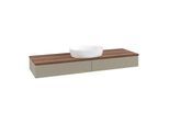 Villeroy & Boch Antao Waschtischunterschrank 1600x190x500mm L14112HK mit Beleuchtung mit Struktur FK/AP: HK/2
