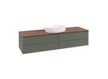 Villeroy & Boch Antao Waschtischunterschrank 1600x360x500mm L25112HL mit Beleuchtung mit Struktur FK/AP: HL/2