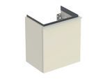 Geberit iCon Handwaschbecken-Unterschrank 502300JL1 37x41,5x27,9cm, 1 Tür, Anschlag rechts, sand hochglänzend, Griff sand matt