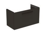 Ideal Standard i.life S Möbel-Waschtischunterschrank T5294NV 1 Auszug, 80 x 37,5 x 44 cm, quarzgrau matt