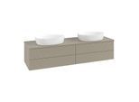 Villeroy & Boch Antao Waschtischunterschrank 1600x360x500mm K28110HK mit Struktur FK/AP: HK/0