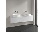 Villeroy und Boch Antao Waschtisch-Unterschrank K39110GF 160x36x50cm, Waschbeckenplattenfarbe Lack, glossy white lacquer