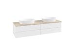 Villeroy & Boch Antao Waschtischunterschrank 1600x360x500mm L28113MT mit Beleuchtung mit Struktur FK/AP: MT/3