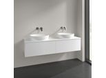 Villeroy und Boch Antao Waschtisch-Unterschrank K39010MT 160x36x50cm, Waschbeckenplattenfarbe Lack, white matt lacquer