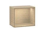 Villeroy und Boch Finion Regalmodul F590PCPC 41,8x35,6x27cm, Ladestation, Regal Oak Veneer, Oak Veneer