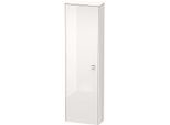 Duravit Brioso Hochschrank BR1321L1022 52x24x177cm, Tür links, chrom/weiß Hochglanz