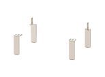 Duravit Brioso Sockelfuß BR979409191, 4 Stück Taupe lackiert