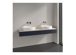 Villeroy und Boch Antao Waschtisch-Unterschrank K17013HG 160x19x50cm, Waschtischplattenfarbe botticino, midnight blue matt lacquer