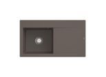 Villeroy und Boch Subway Style 50 Spüle 335200TR Spülbecken links, 900 x 510 mm, timber CeramicPlus