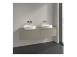 Villeroy und Boch Antao Waschtisch-Unterschrank K39010HK 160x36x50cm, Waschbeckenplattenfarbe Lack, stone grey matt lacquer