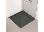 Ideal Standard Ultra Flat S i.life Brausewanne T5234FV 100 x 100 x 3,2 cm, Schiefer, quadratisch