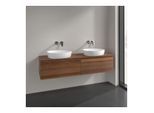 Villeroy und Boch Antao Waschtisch-Unterschrank K39012HM 160x36x50cm, Waschbeckenplattenfarbe warm walnut, warm walnut
