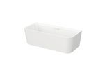 Bette BetteArt Badewanne 3480-287CWVHK starwhite, 180x80x42cm, Einbau vor der Wand