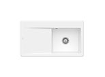 Villeroy und Boch Subway Style 50 Einbauspüle 335100KG Spülbecken rechts, 900 x 510 mm, snow white CeramicPlus