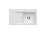 Villeroy und Boch Subway Style 50 Einbauspüle 335100SM Spülbecken rechts, 900 x 510 mm, steam CeramicPlus