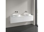 Villeroy und Boch Antao Waschtisch-Unterschrank K39110MT 160x36x50cm, Waschbeckenplattenfarbe Lack, white matt lacquer