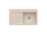 Villeroy und Boch Subway Style 50 Spüle 335100AM Spülbecken rechts, 900 x 510 mm, almond CeramicPlus