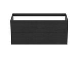 Ideal Standard Conca Waschtisch-Unterschrank T3945Y4 120x50,5x54cm, ohne Waschtisch-Platte, 2 Auszüge, Eiche geflammt Furnier