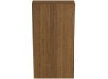 Ideal Standard Conca Hochschrank T4107Y5 72x25x140cm, 2 Türen, Walnuss dunkel Furnier