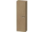 Duravit XBase Halbhochschrank XB1143L5252 40x132x24,3cm, Anschlag links, europäische Eiche, 1 Tür