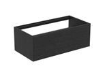 Ideal Standard Conca Waschtisch-Unterschrank T3988Y4 ohne Waschtisch-Platte, 1 Auszug, 100x50,5x36 cm, Eiche geflammt Furnier