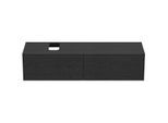 Ideal Standard Conca Waschtisch-Unterschrank T3983Y4 mit Ausschnitt, 2 Auszüge, 160x50,5x37 cm, Eiche geflammt Furnier