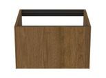 Ideal Standard Conca Waschtisch-Unterschrank T3982Y5 ohne Waschtisch-Platte, 1 Auszug, 60x50,5x36 cm, Walnuss dunkel Furnier